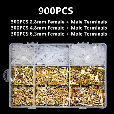 900/450gab 2,8 mm 4,8 mm 6,3 mm spraudnis, atspere