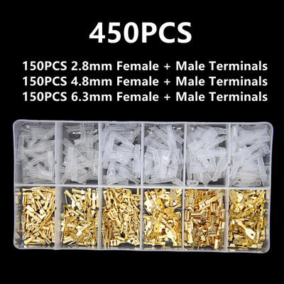 900/450gab 2,8 mm 4,8 mm 6,3 mm spraudnis, atspere