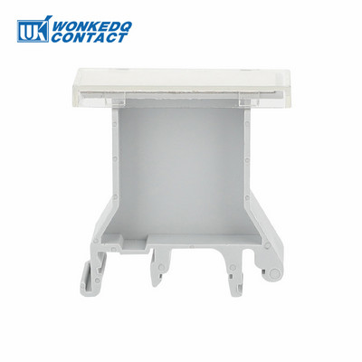 10 komada B1 nosača markera za montažu na DIN tračnicu NS35 35 mm za identifikaciju priključne letve JB1 Fix Nosač markera za označavanje naljepnice