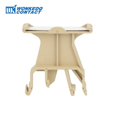 10 komada B1 nosača markera za montažu na DIN tračnicu NS35 35 mm za identifikaciju priključne letve JB1 Fix Nosač markera za označavanje naljepnice