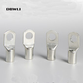 50 gab. Skrūvju caurums Konservēts varš Kabeļu uzgaļi Akumulatora spaiļu komplekts Vadu spaiļu savienotājs 4mm-10mm SC4-4/5/6 SC6-5/6 SC10-6/8