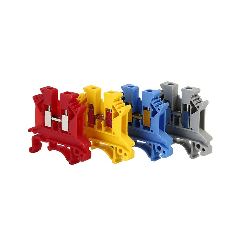 1/5/10PCS Din Rail Terminal Block UK-2.5B Wire Electrical Conductor Univerzalni konektor Vijčani spoj Terminal Strip Block UK