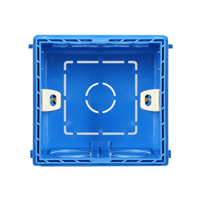 1/2/3/5 Stražnja kutija za ožičenje Kompaktna veličina Organizator kabela Utičnica Kutija Žičani spremnik Otpornost na habanje Zidne unutarnje kutije Plava