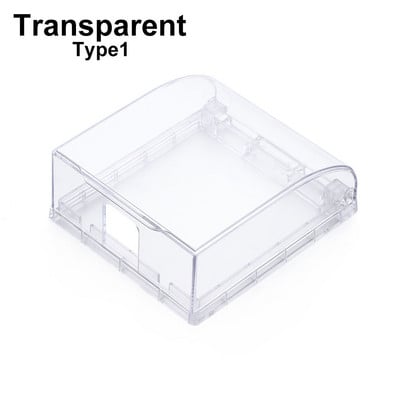 Potrošni materijal Samoljepljiva zidna utičnica tipa 86 Vodootporna zaštita kutije Prekidač utičnice Zaštitni poklopac Poklopac električnog utikača