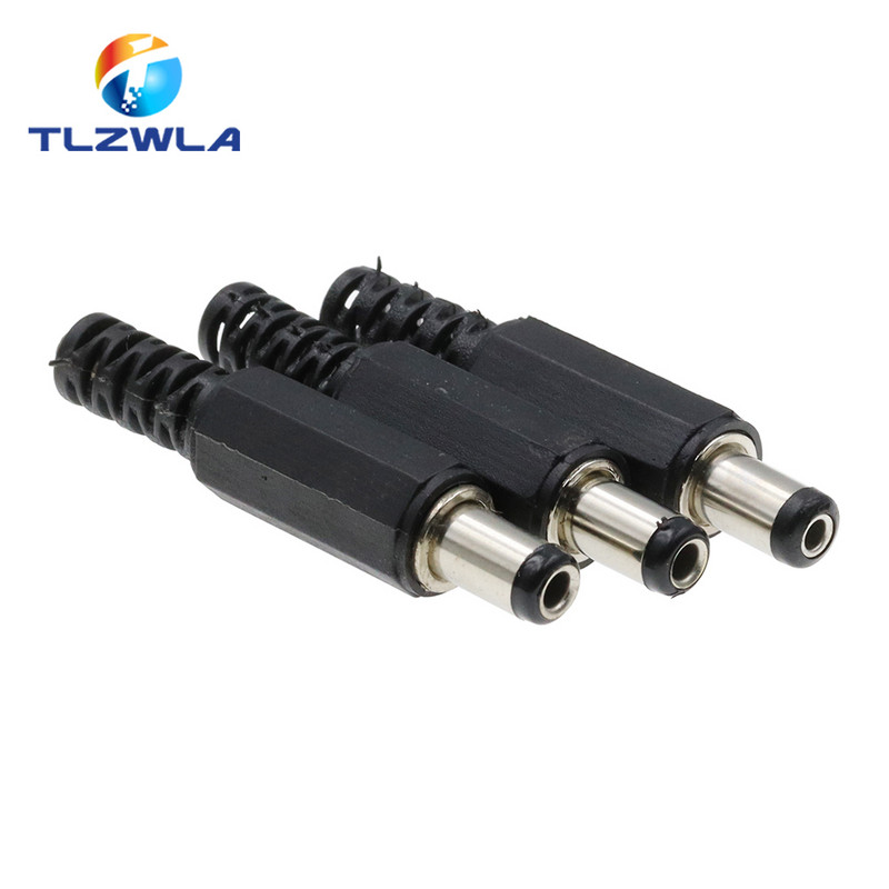 10 gab. līdzstrāvas barošanas spraudnis 5,5*2,1 mm 5,5* 2,5 mm 3,5*1,35 mm 6,3*3,0 mm adaptera savienotāja spraudnis 2,5 x 0,7 mm