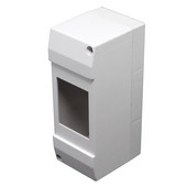 Strāvas slēdža montāžas kārbas virsmas montāžas fiksētās kastes kronšteina karte DZ47 NXB C45 DNP DZ267 1/2P 18/36mm