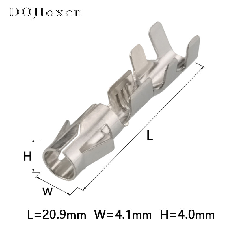 20/50/100/200 kom. 3,5 MM AMP TE Tyco utikač za spojnu žicu, neizolirani terminali za automatsko stezanje, mesingane igle za konektor električne baterije