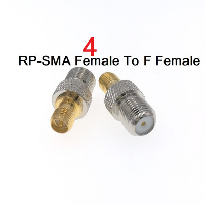Zelta SMA vīrišķā uz F mātītes F savienotāja SMA RF savienotāja adapteris 1 gab
