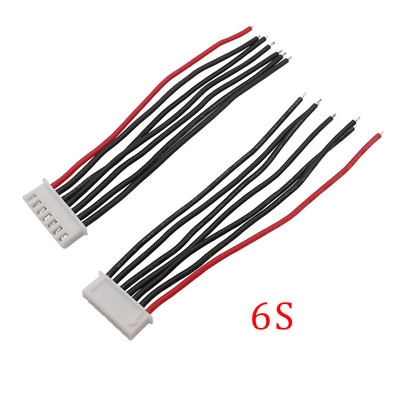 5Pcs 22AWG Silikon 1S 2S 3S 4S 5S 6S 7S RC Lipo Battery Balancer Punjač Utikač Žica Konektor 2.54mm Pitch JST-XH Balancer Kabel