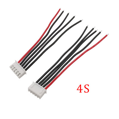 5Pcs 22AWG Silikon 1S 2S 3S 4S 5S 6S 7S RC Lipo Battery Balancer Punjač Utikač Žica Konektor 2.54mm Pitch JST-XH Balancer Kabel