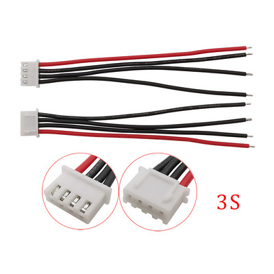 5Pcs 22AWG Silikon 1S 2S 3S 4S 5S 6S 7S RC Lipo Battery Balancer Punjač Utikač Žica Konektor 2.54mm Pitch JST-XH Balancer Kabel