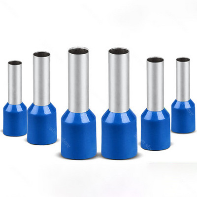 100pcs/lot E4009 E4012 E4018 Bootlace 4.0² Komplet kompleta ferula Žica Bakreni spojni konektor Izolirani kabel Pin Kraj terminala