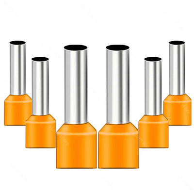 100pcs/lot E4009 E4012 E4018 Bootlace 4.0² Komplet kompleta ferula Žica Bakreni spojni konektor Izolirani kabel Pin Kraj terminala