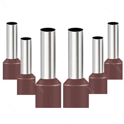 100pcs/lot E4009 E4012 E4018 Bootlace 4.0² Komplet kompleta ferula Žica Bakreni spojni konektor Izolirani kabel Pin Kraj terminala