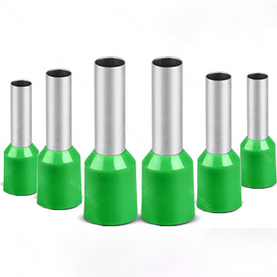 100pcs/lot E4009 E4012 E4018 Bootlace 4.0² Komplet kompleta ferula Žica Bakreni spojni konektor Izolirani kabel Pin Kraj terminala