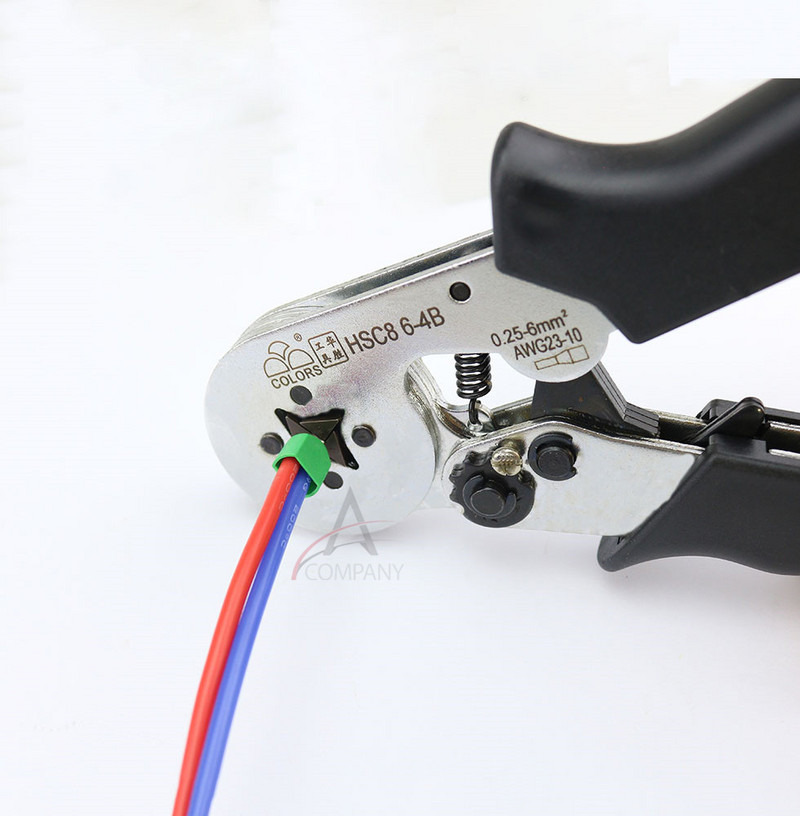 100PCS TE10-14 dvije dvostruke europske igle u obliku priključka tlačne žice predizolirane cijevi