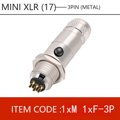 1 set mini XLR 3/4/5/6 pinova ženski utikač + muška utičnica mali XLR audio mikrofonski konektor MIC za ravno lemljenje kabela