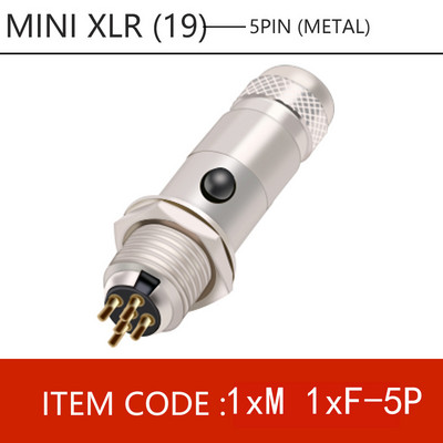 1 set mini XLR 3/4/5/6 pinova ženski utikač + muška utičnica mali XLR audio mikrofonski konektor MIC za ravno lemljenje kabela