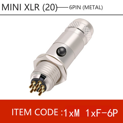 1 set mini XLR 3/4/5/6 pinova ženski utikač + muška utičnica mali XLR audio mikrofonski konektor MIC za ravno lemljenje kabela