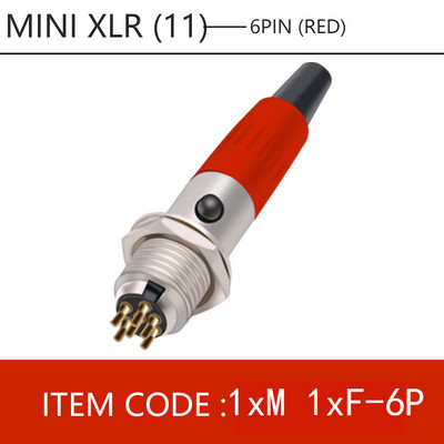 1 set mini XLR 3/4/5/6 pinova ženski utikač + muška utičnica mali XLR audio mikrofonski konektor MIC za ravno lemljenje kabela