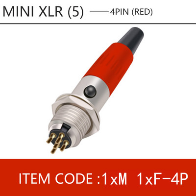 1 set mini XLR 3/4/5/6 pinova ženski utikač + muška utičnica mali XLR audio mikrofonski konektor MIC za ravno lemljenje kabela