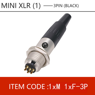 1 set mini XLR 3/4/5/6 pinova ženski utikač + muška utičnica mali XLR audio mikrofonski konektor MIC za ravno lemljenje kabela