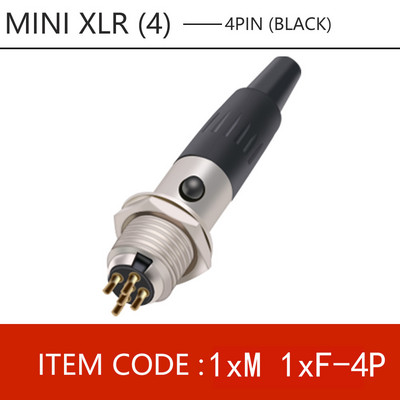 1 set mini XLR 3/4/5/6 pinova ženski utikač + muška utičnica mali XLR audio mikrofonski konektor MIC za ravno lemljenje kabela