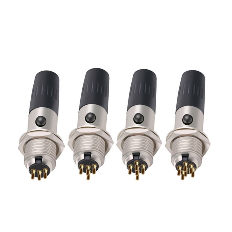 1 set mini XLR 3/4/5/6 pinova ženski utikač + muška utičnica mali XLR audio mikrofonski konektor MIC za ravno lemljenje kabela