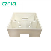 ezAIoT 86mm*86mm kutija za zidnu montažu prikladna za sklopku i utičnicu Kazeta za ugradnju vanjske površine