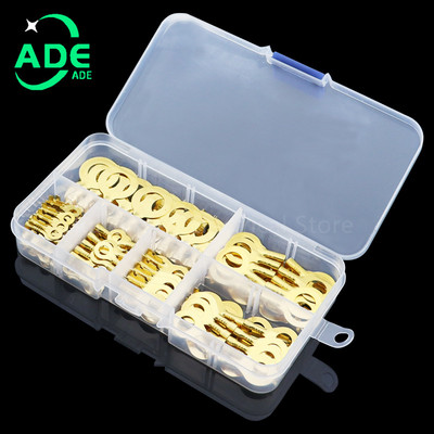 150 kom/set Okrugli blok stezaljki DJ431 O-tip papučica Stezaljke Hladno prešani konektor Bakreni jezičak Kombinacija nosa ožičenja