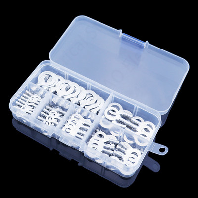 150 kom/set Okrugli blok stezaljki DJ431 O-tip papučica Stezaljke Hladno prešani konektor Bakreni jezičak Kombinacija nosa ožičenja