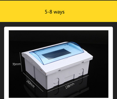 4-6 načina 5-8 načina 9-12 načina Plastična razvodna kutija za prekidač