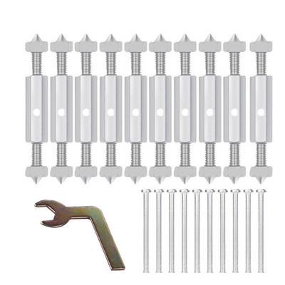 6 vrsta zidnog prekidača, kasete, donjeg kućišta, alati za popravak oštećenja, nosač podesive duljine, poluga, utičnica, vijak