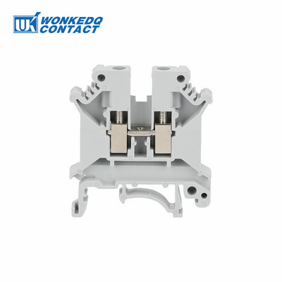 10Pcs UK 5N Vijčani prolazni UK 5 kabel Univerzalni utikač Vodič Žica Električni konektor DIN letvica Terminalni blok UK5N