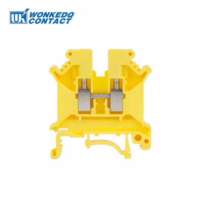 10Pcs UK 5N Vijčani prolazni UK 5 kabel Univerzalni utikač Vodič Žica Električni konektor DIN letvica Terminalni blok UK5N