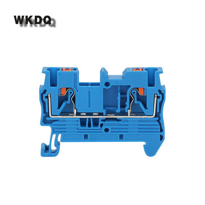 10kom PT2.5 utikač s oprugom za provlačenje trake PT-2.5 PT 2.5 žičani električni konektor DIN tračnica bez vijaka