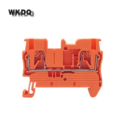 10kom PT2.5 utikač s oprugom za provlačenje trake PT-2.5 PT 2.5 žičani električni konektor DIN tračnica bez vijaka