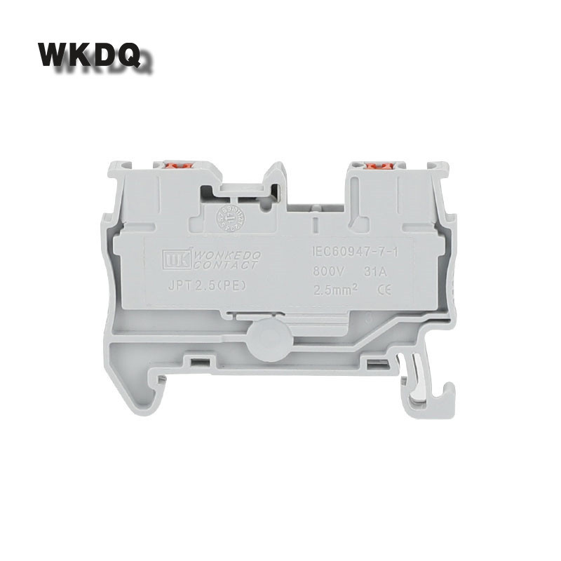 10kom PT2.5 utikač s oprugom za provlačenje trake PT-2.5 PT 2.5 žičani električni konektor DIN tračnica bez vijaka