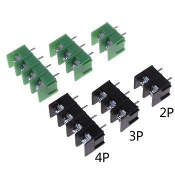 10Pcs висококачествен 300V/20A 7.62 mm KF7.62 - 2P 3P 4P клемен конектор с винт 7.62 mm стъпка