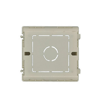 SANDIY Монтажна кутия с висока якост Вътрешна касета Инженерен тип За 86 Тип ключ и контакт, Бяла задна кутия за окабеляване