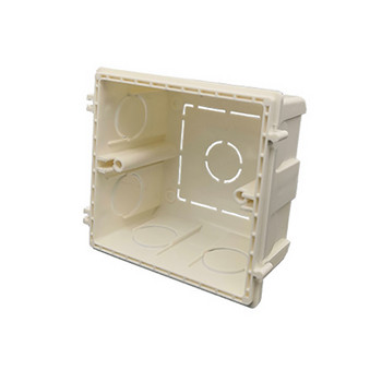 SANDIY High Strength Mounting Box Εσωτερικός τύπος μηχανικής κασέτας For 86 Type Switch and Socket, White Wiring Back Box