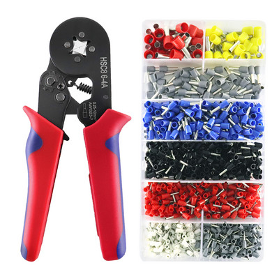 1200 gab./kastes vadu spailes saspiešanas savienotājs, izolēts, neizolēts vadu gala uzgaļi — M25