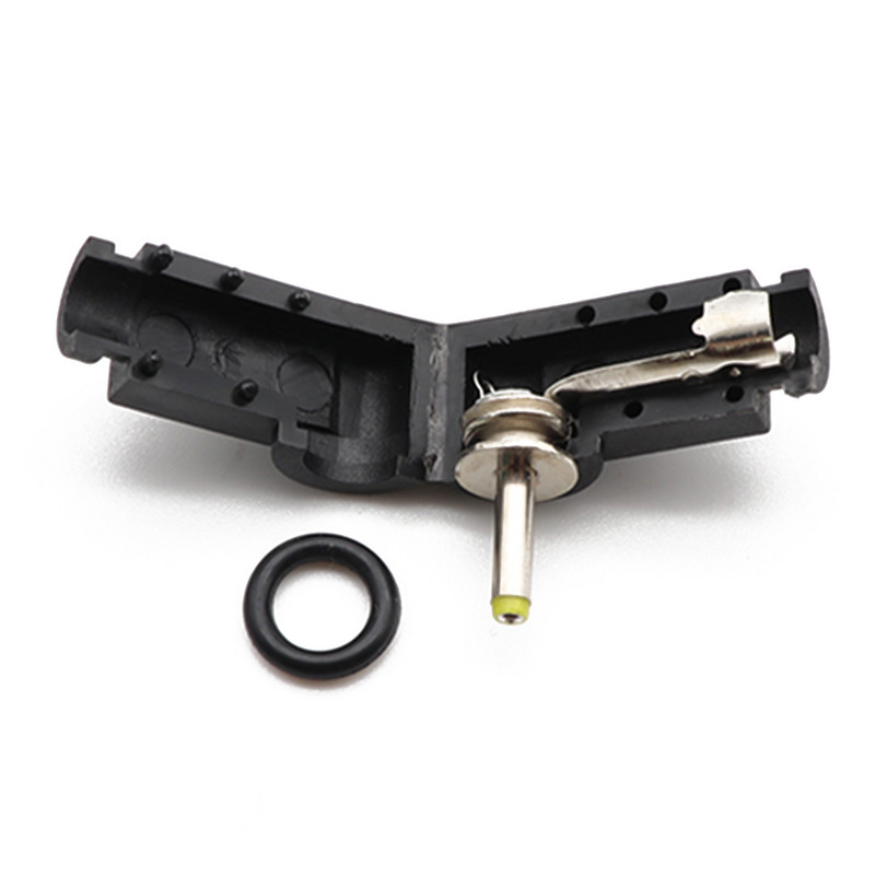 2PCS muški DC utični utikač Kut 90 stupnjeva L plastika 5,5*2,5 5,5*2,1 4,8*1,7 4,0*1,7 3,5*1,35 3,5*1,1 2,5*0,7 mm