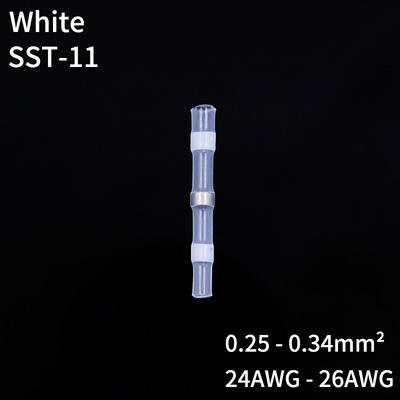 10/50/500 kom. Lemljene brtvene žičane konektore 3:1 Stegnuti termoskupljajući izolirani električni terminali Čeoni spoj Vodootporni rukav