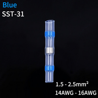 10/50/500 kom. Lemljene brtvene žičane konektore 3:1 Stegnuti termoskupljajući izolirani električni terminali Čeoni spoj Vodootporni rukav