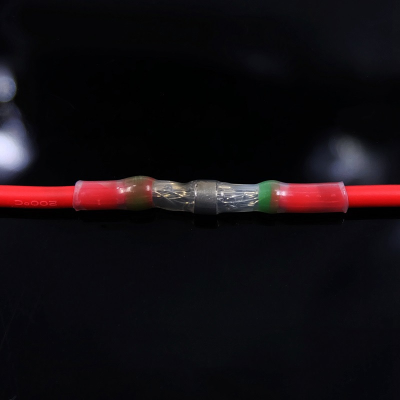 10/50/500 kom. Lemljene brtvene žičane konektore 3:1 Stegnuti termoskupljajući izolirani električni terminali Čeoni spoj Vodootporni rukav