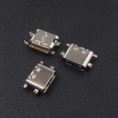 10 gab. C tipa USB 3.1 USB savienotājs, horizontāls vidus stiprinājums, 16 p, mātīte, 1,6 mm cauri plate 0,8 mm lādētāja adapterim, C tips.