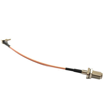 CRC9 към F Пигтейл тип кабел женски мъжки TS9 прав ъгъл 90 градуса за удължител на модем Huawei