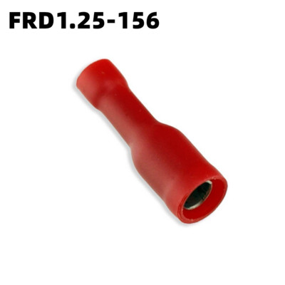 10/100PCS ženski muški izolirani električni konektor Crimp Bullet Terminal za terminale audio ožičenja Kabelski konektori 22-16AWG