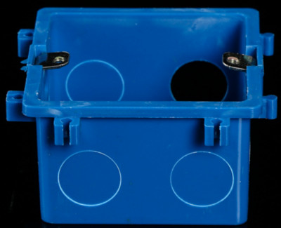 Esooli Hot Sale 86*86MM kazeta Univerzalna bijela zidna kutija za stražnju kutiju EU/UK utičnica i zidni prekidač na dodir popularan u RU